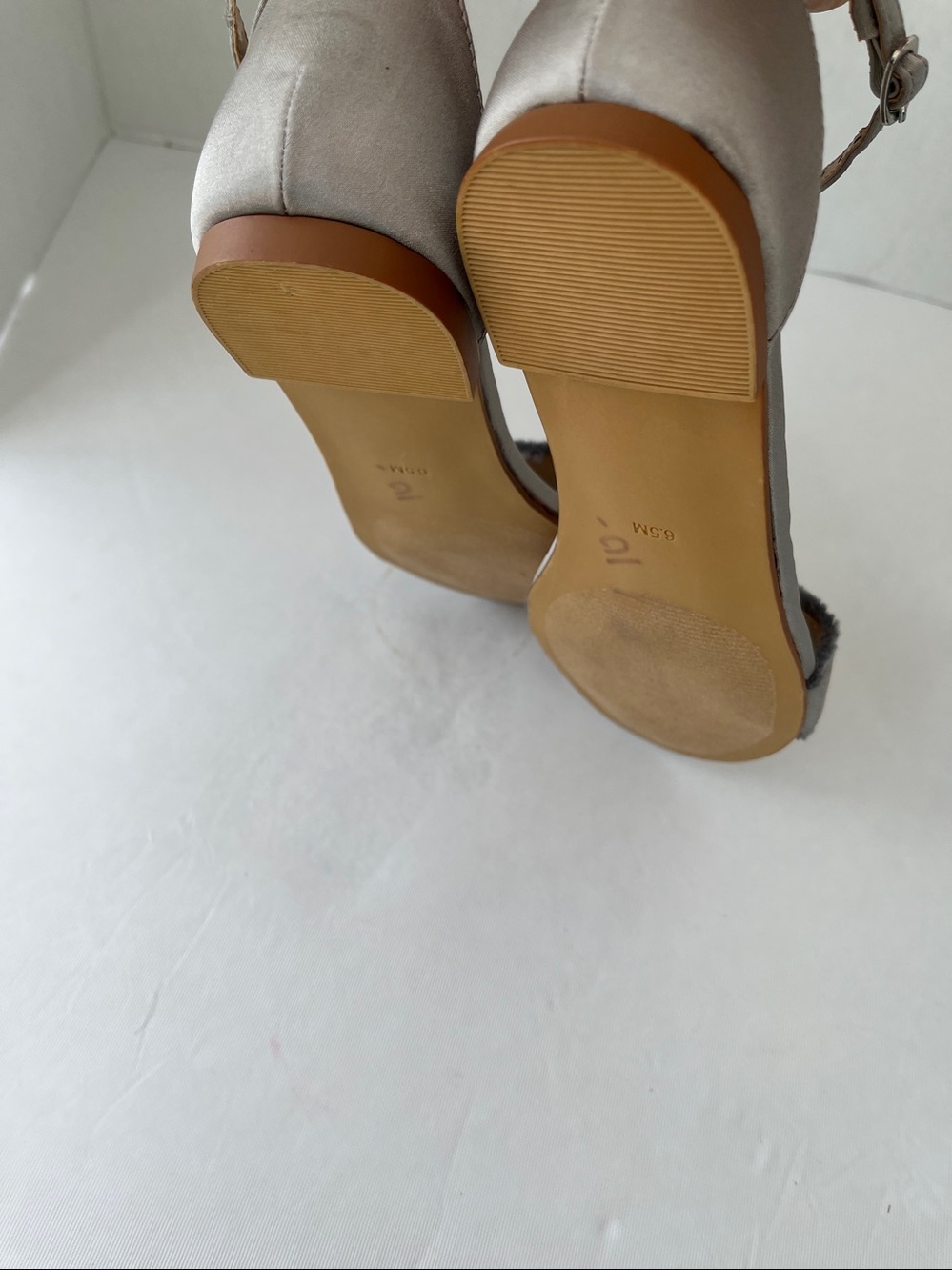 KAARI BLUE Fringed Ankle Sandals SZ: 6.5M - Picture 7 of 8